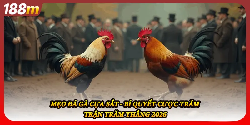 Mẹo Đá Gà Cựa Sắt - Bí Quyết Cược Trăm Trận Trăm Thắng 2026
